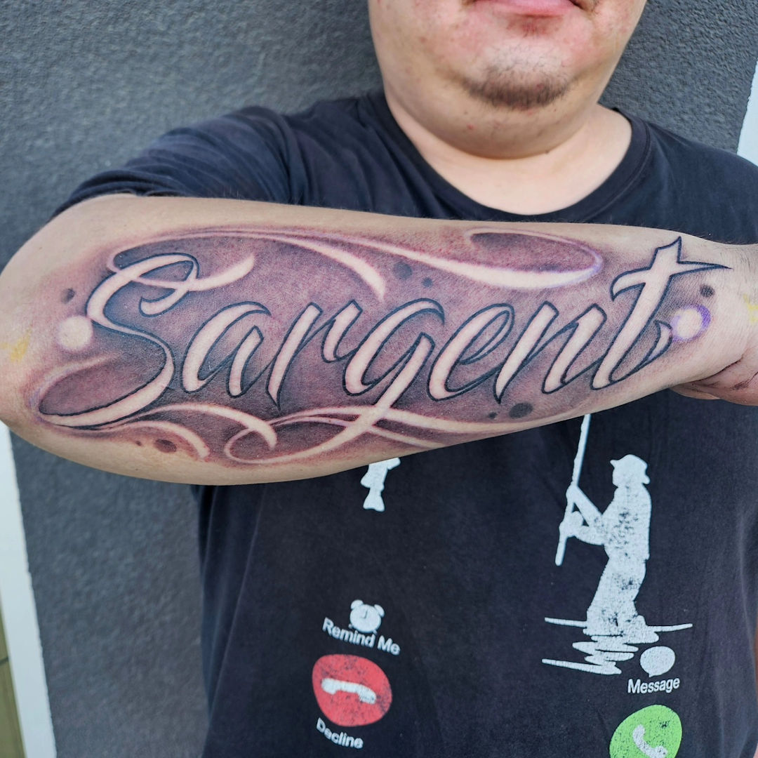 Forearm Script Blast — Clay Walker Forearm Script Blast — Clay Walker