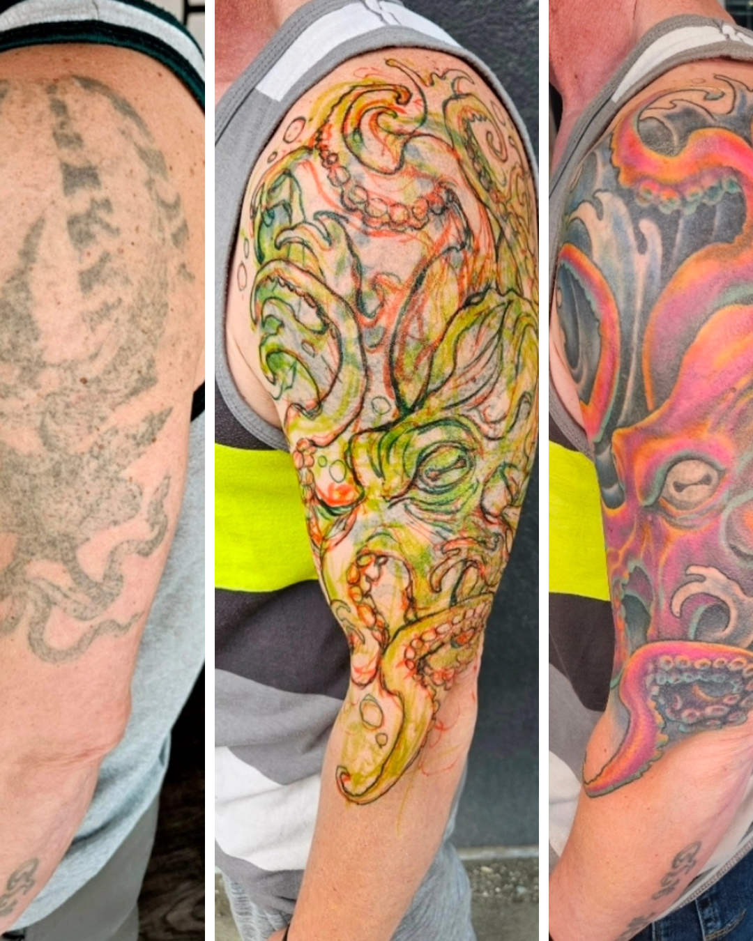 Freehand Octopus Coverup — Clay Walker