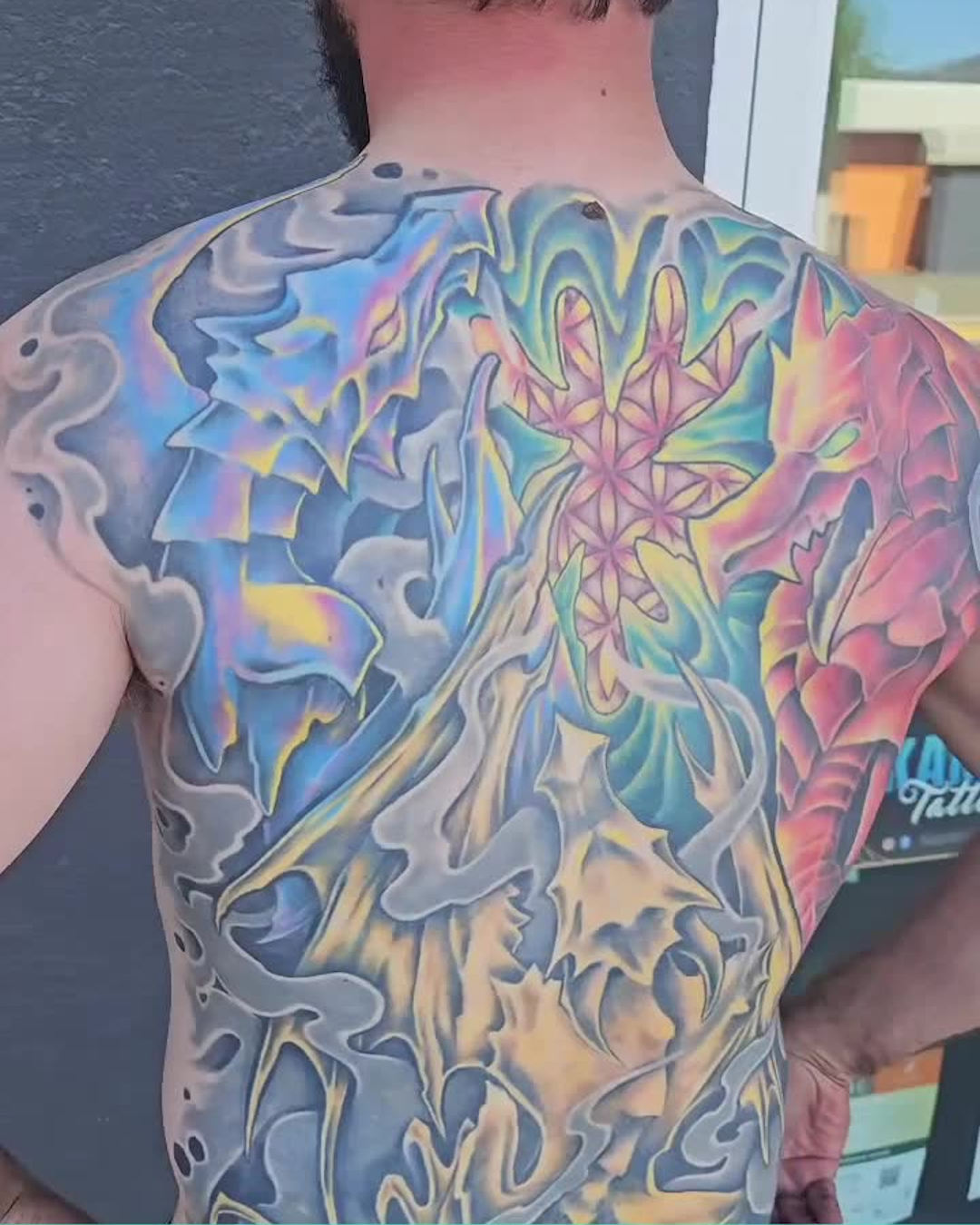 Healed Freehand Dragons — Clay Walker Healed Freehand Dragons — Clay Walker