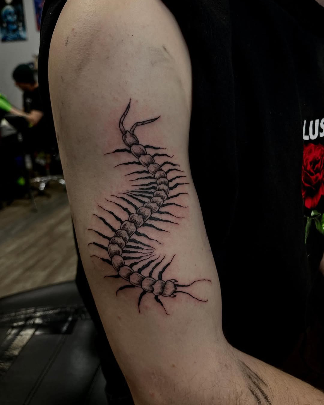 Centipede Tattoo — Jenessa Jones