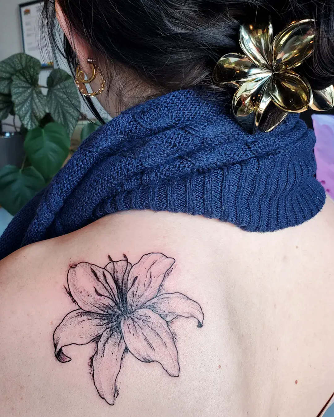 Tiger Lily Tattoo — Jenessa Jones Tiger Lily Tattoo — Jenessa Jones