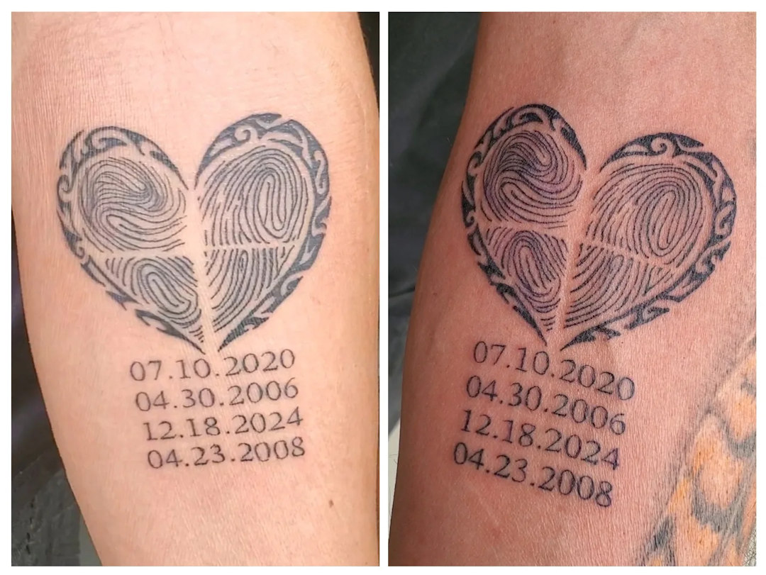 Fingerprints Tattoos — Jess Adlaide