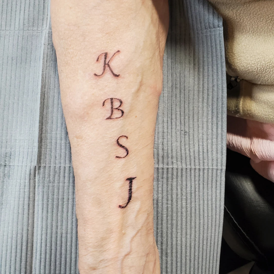 Happy Birthday Tattoo — Jess Adlaide