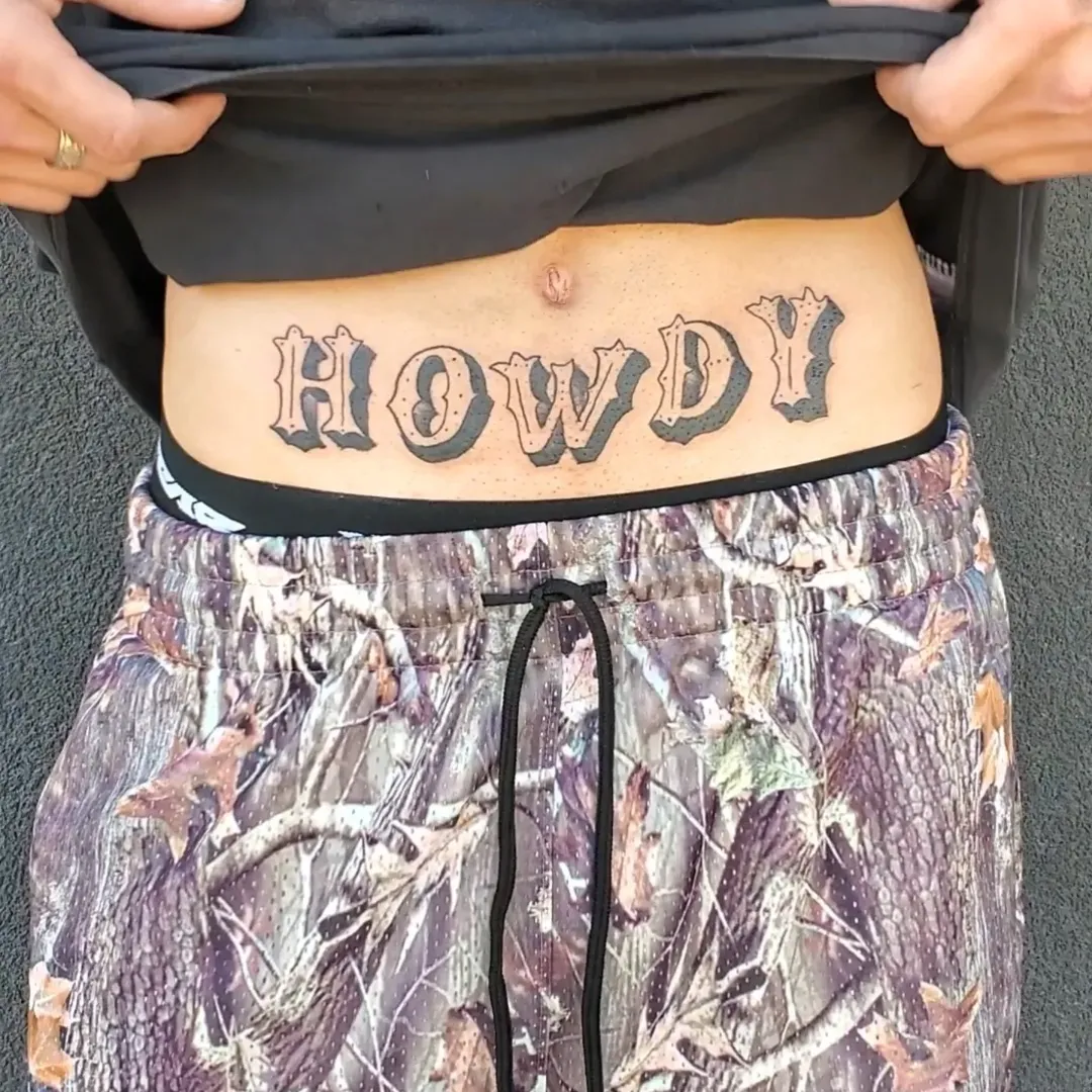 Howdy Tattoo — Jess Adlaide