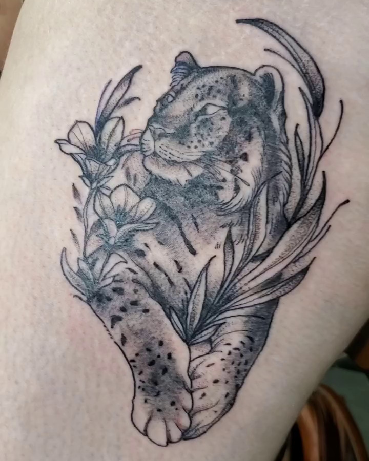 Leopard Tattoo — Jess Adlaide