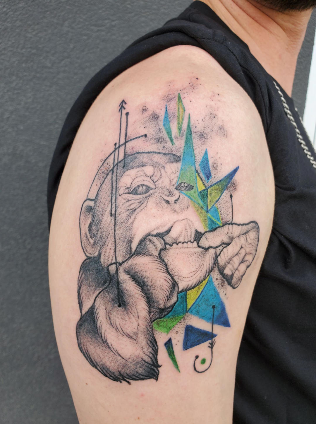 Monkey Tattoo — Jess Adlaide