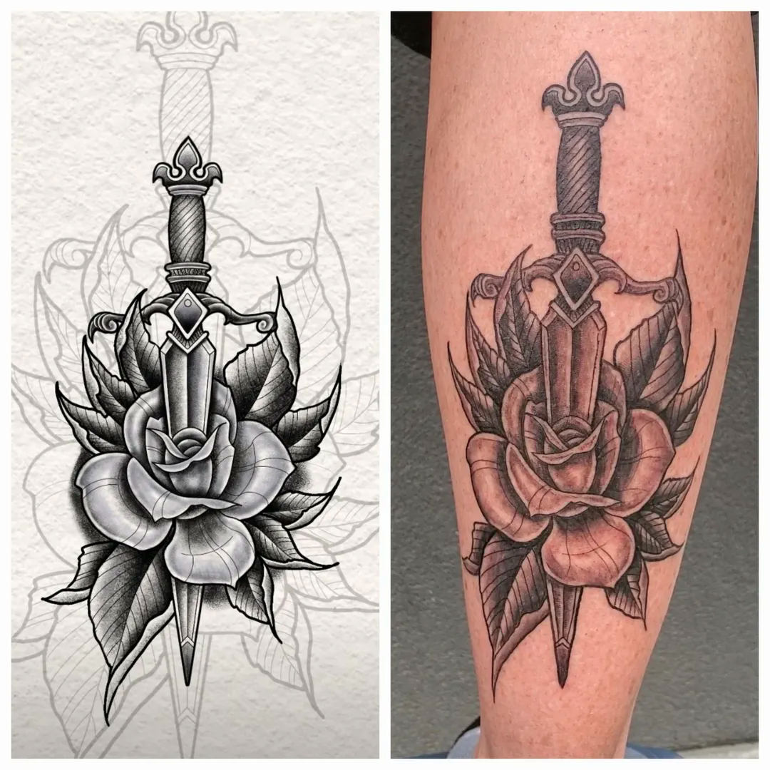 Dagger and Rose from Flash — Cody Morin Guest Artist