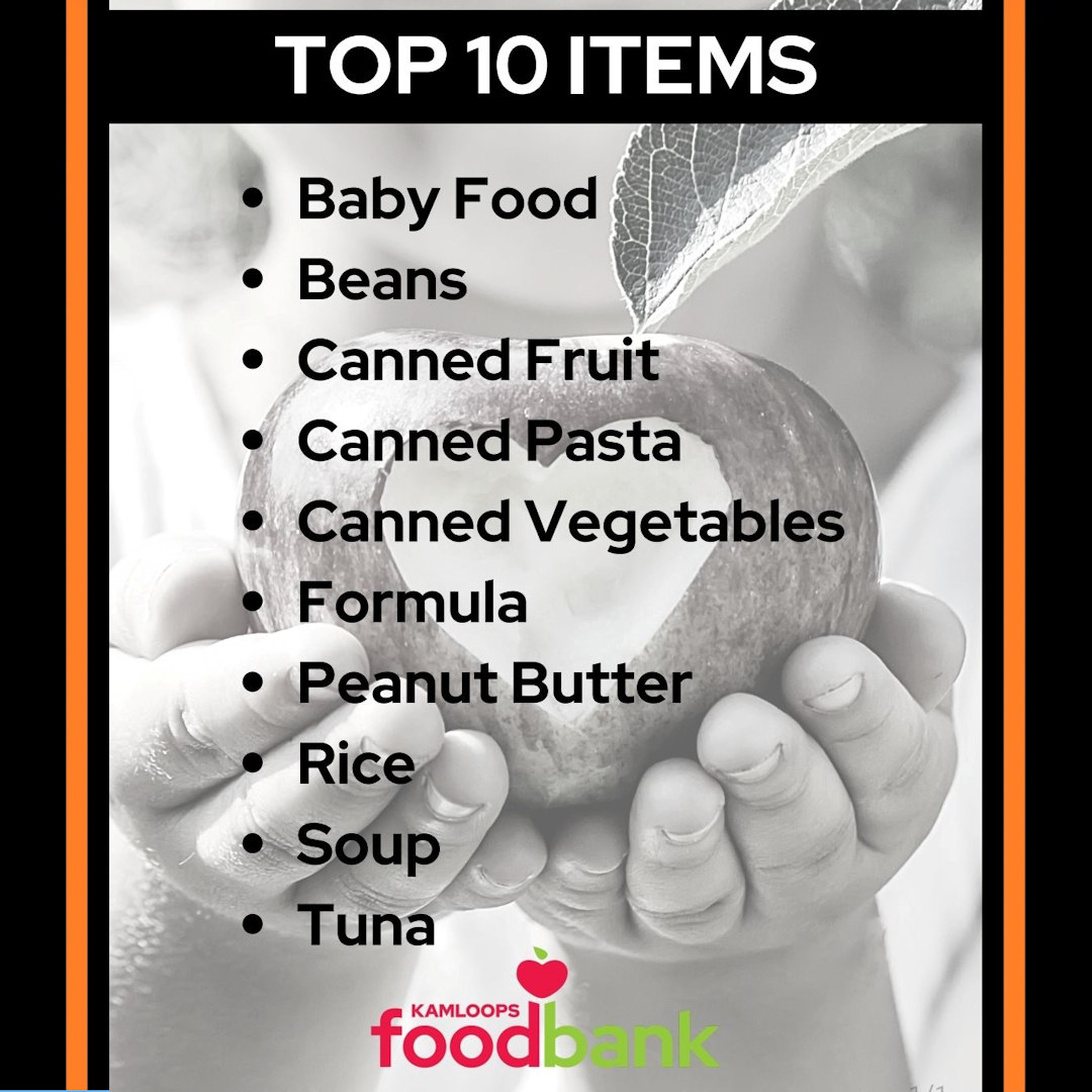 Bring a Foodbank Donation — Win a $100 GC