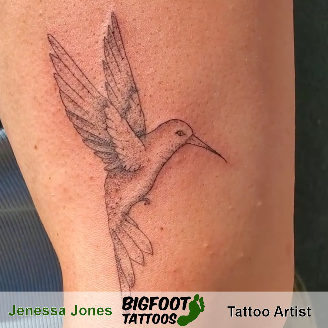 Bird Tattoo — Jenessa Jones
