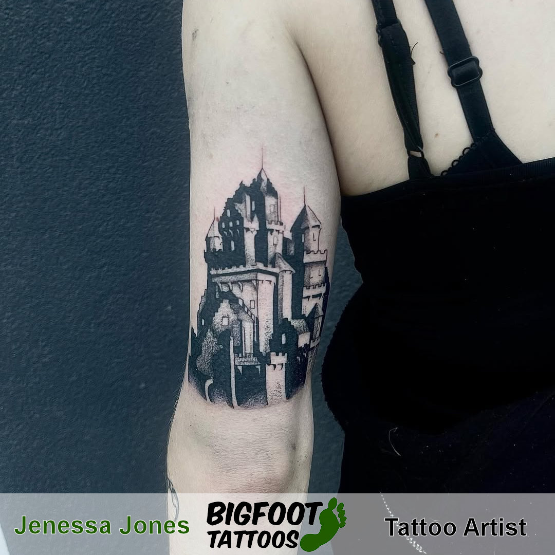 Blake Castle Tattoo — Jenessa Jones Blake Castle Tattoo — Jenessa Jones