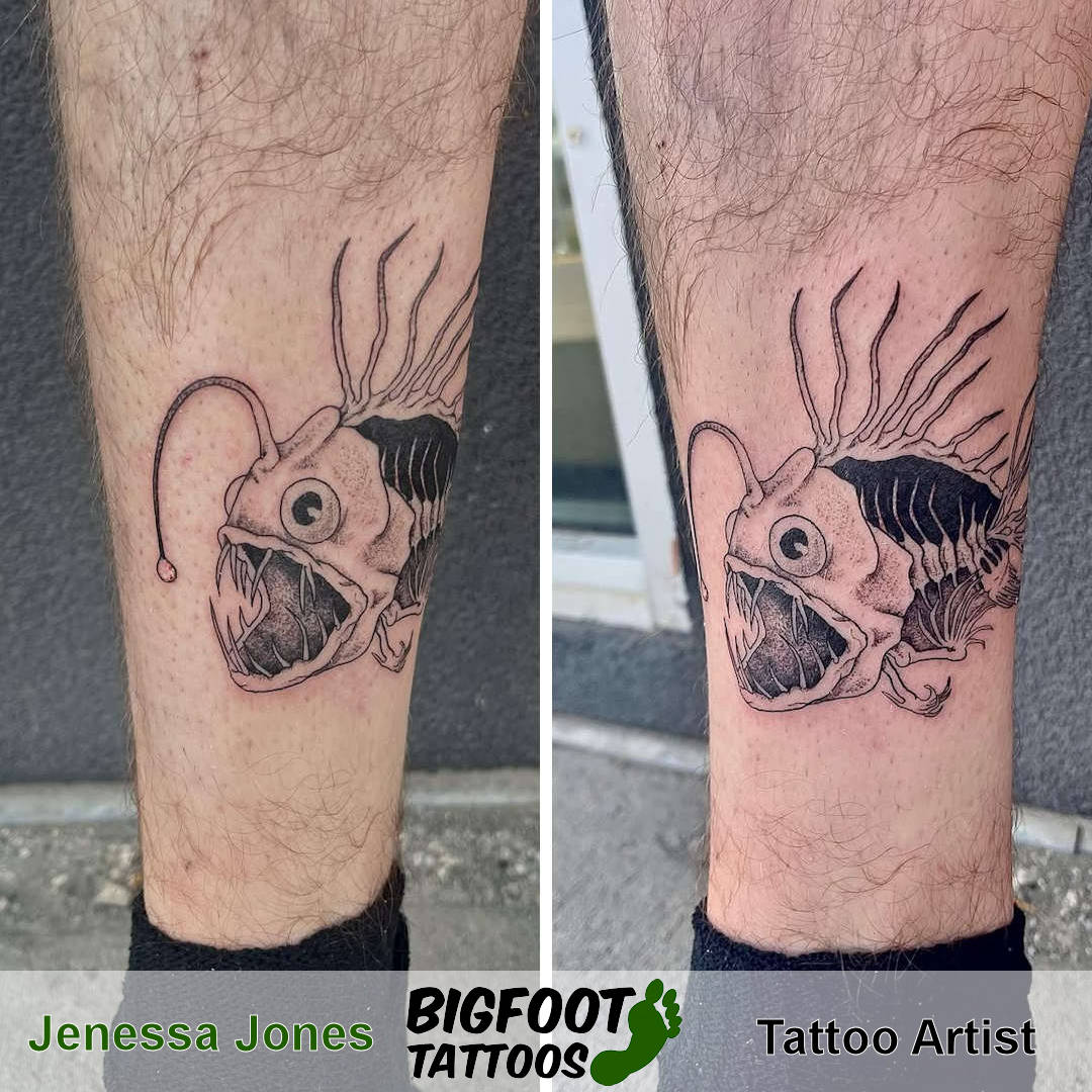 Creepy Angler Fish — Jenessa Jones