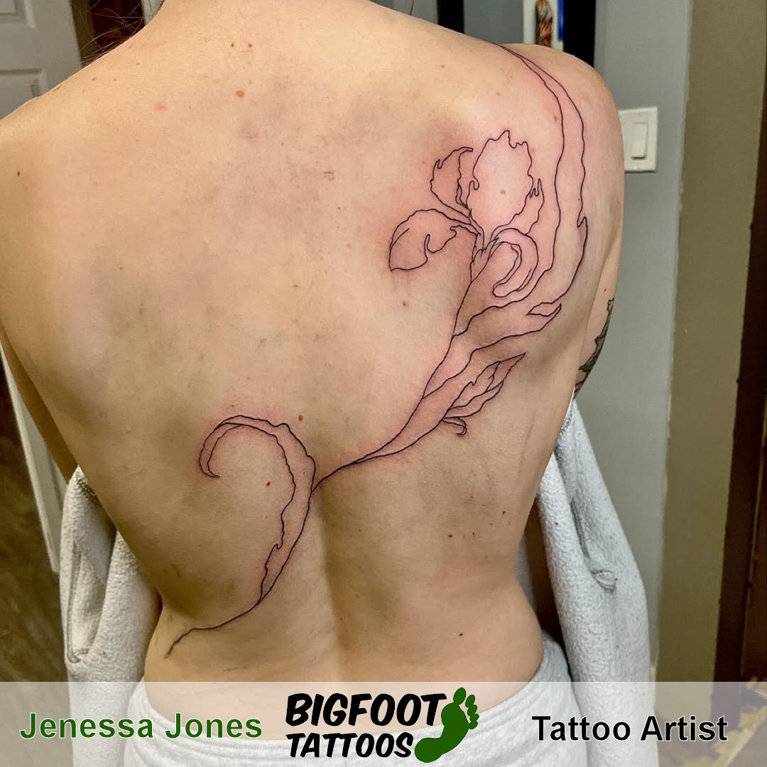 Fineline Tattoo — Jenessa Jones Fineline Tattoo — Jenessa Jones