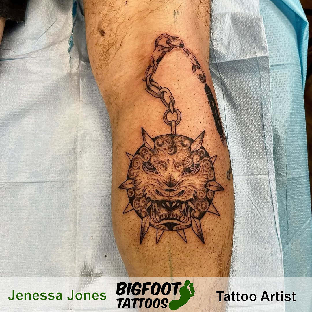 Flail Tattoo — Jenessa Jones Flail Tattoo — Jenessa Jones