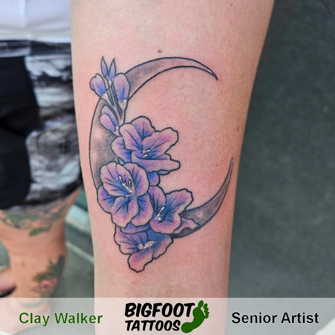 Gladiolas Tattoo — Clay Walker