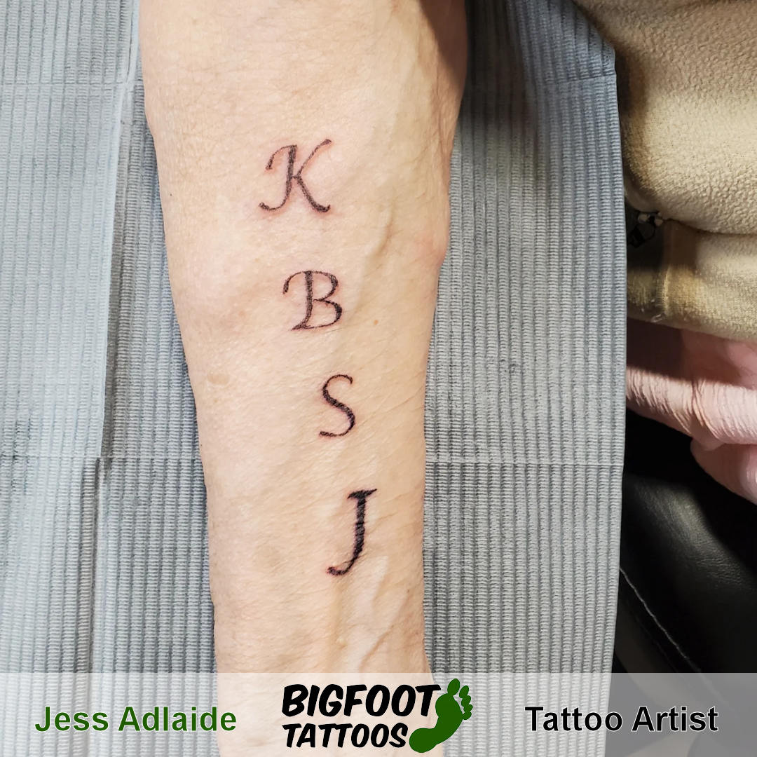 Happy Birthday Tattoo — Jess Adlaide