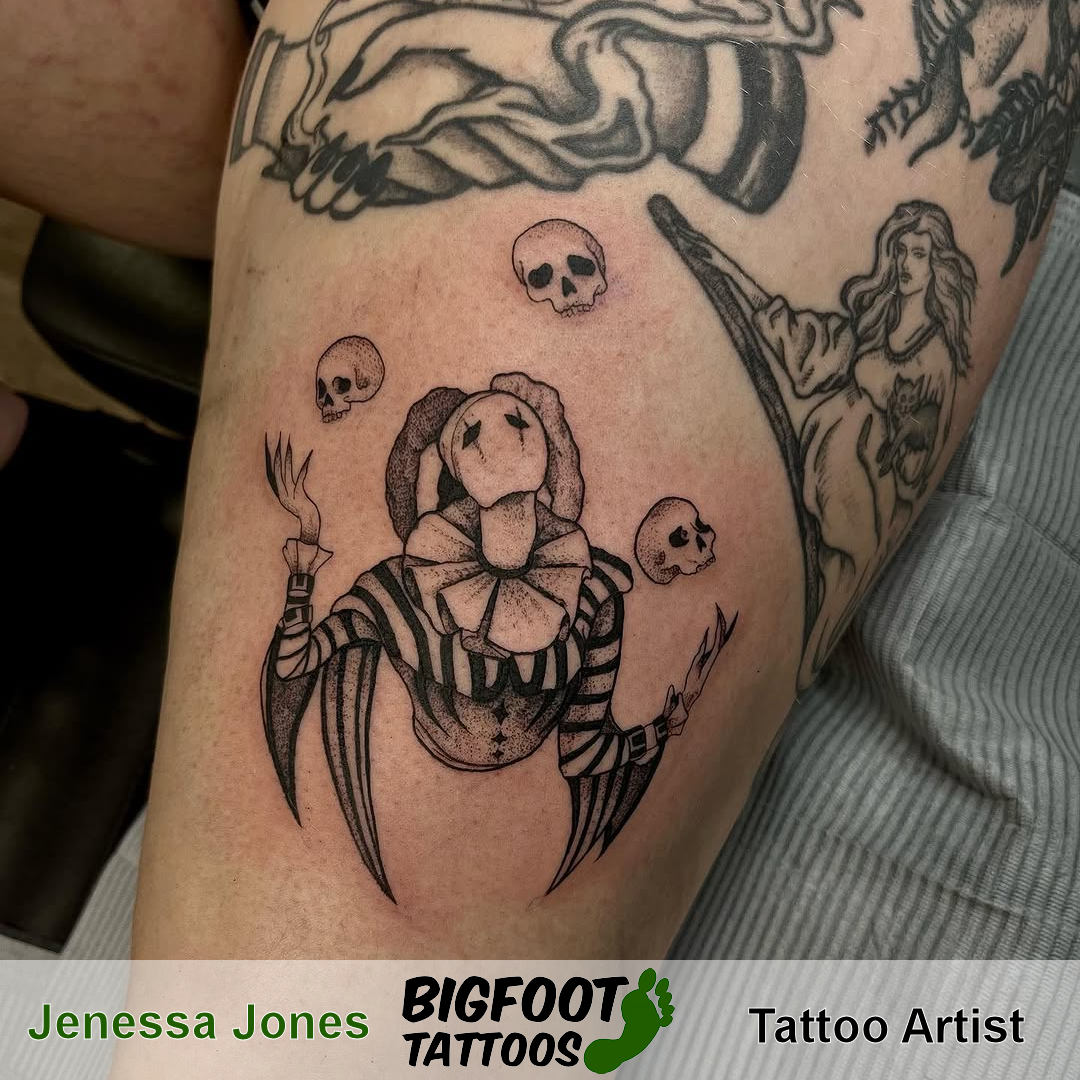 Juggler Tattoo — Jenessa Jones
