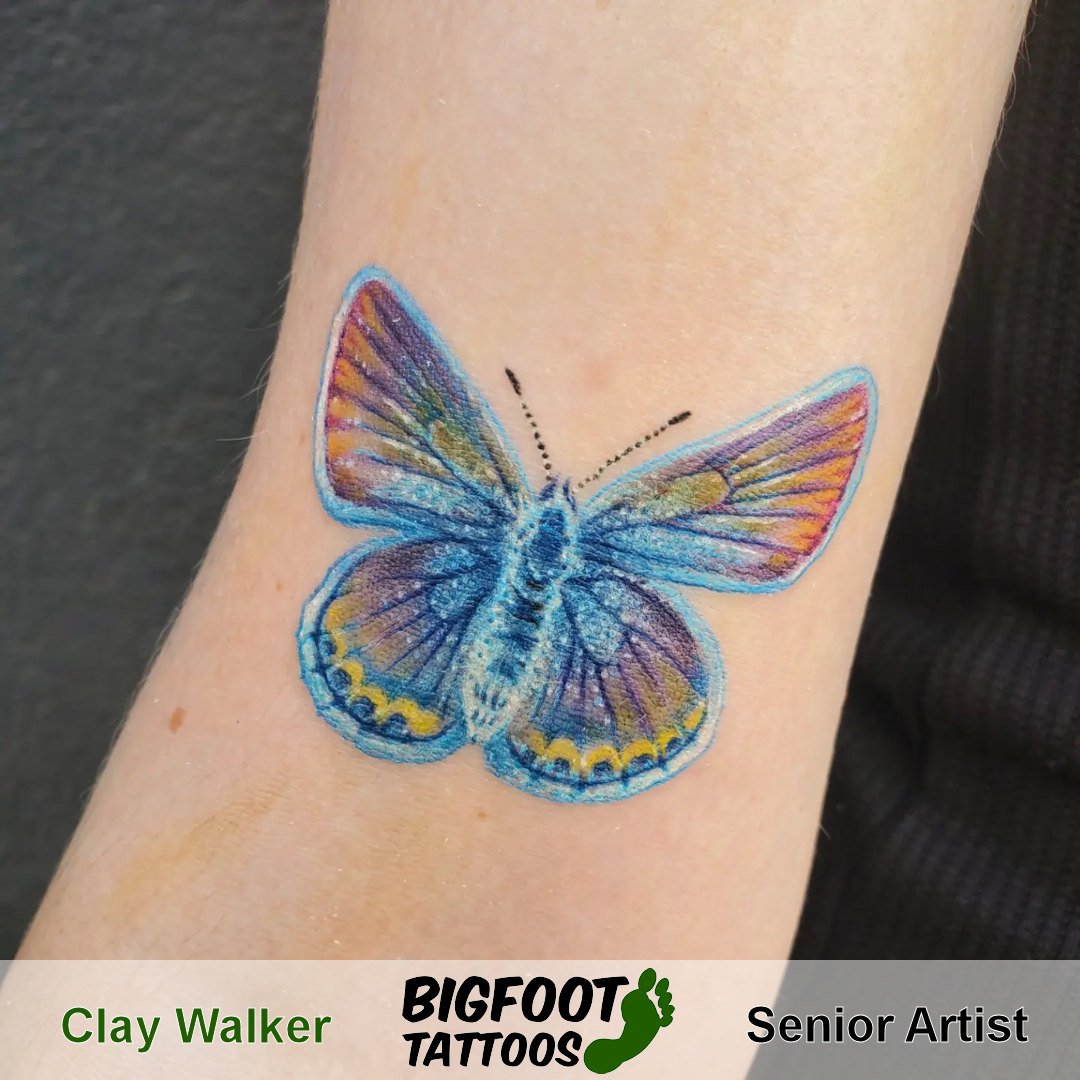 Karner Blue Tattoo — Clay Walker Karner Blue Tattoo — Clay Walker