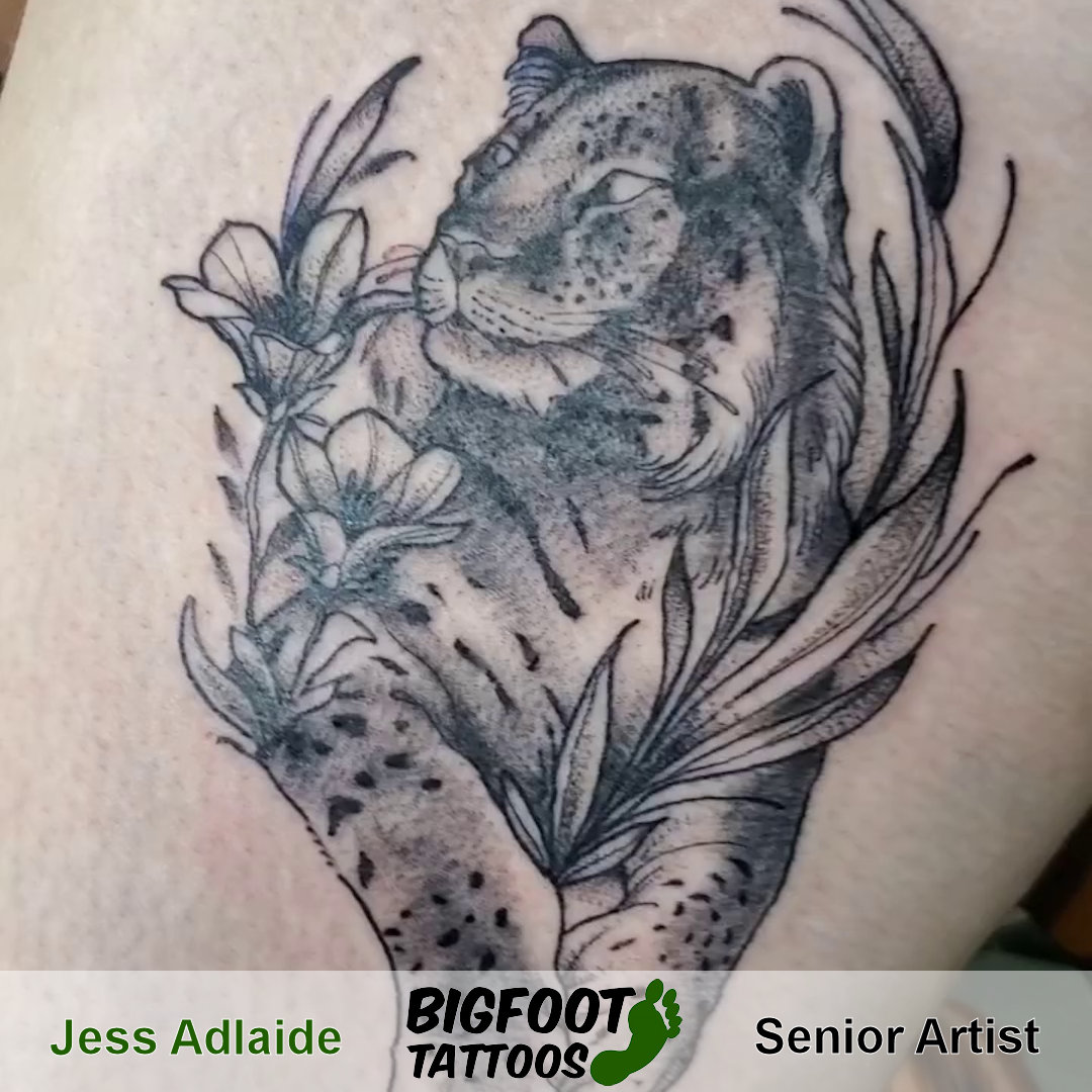 Leopard Tattoo — Jess Adlaide