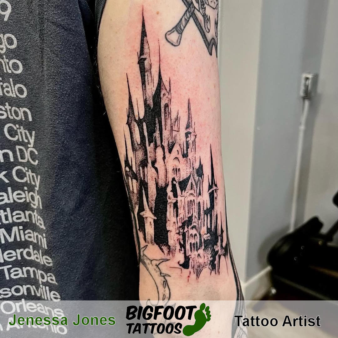 Little Castle Tattoo — Jenessa Jones Little Castle Tattoo — Jenessa Jones