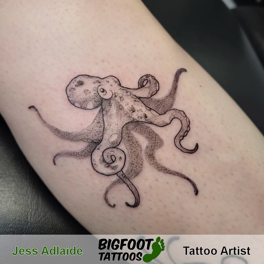 Octopus Tattoo — Jess Adlaide