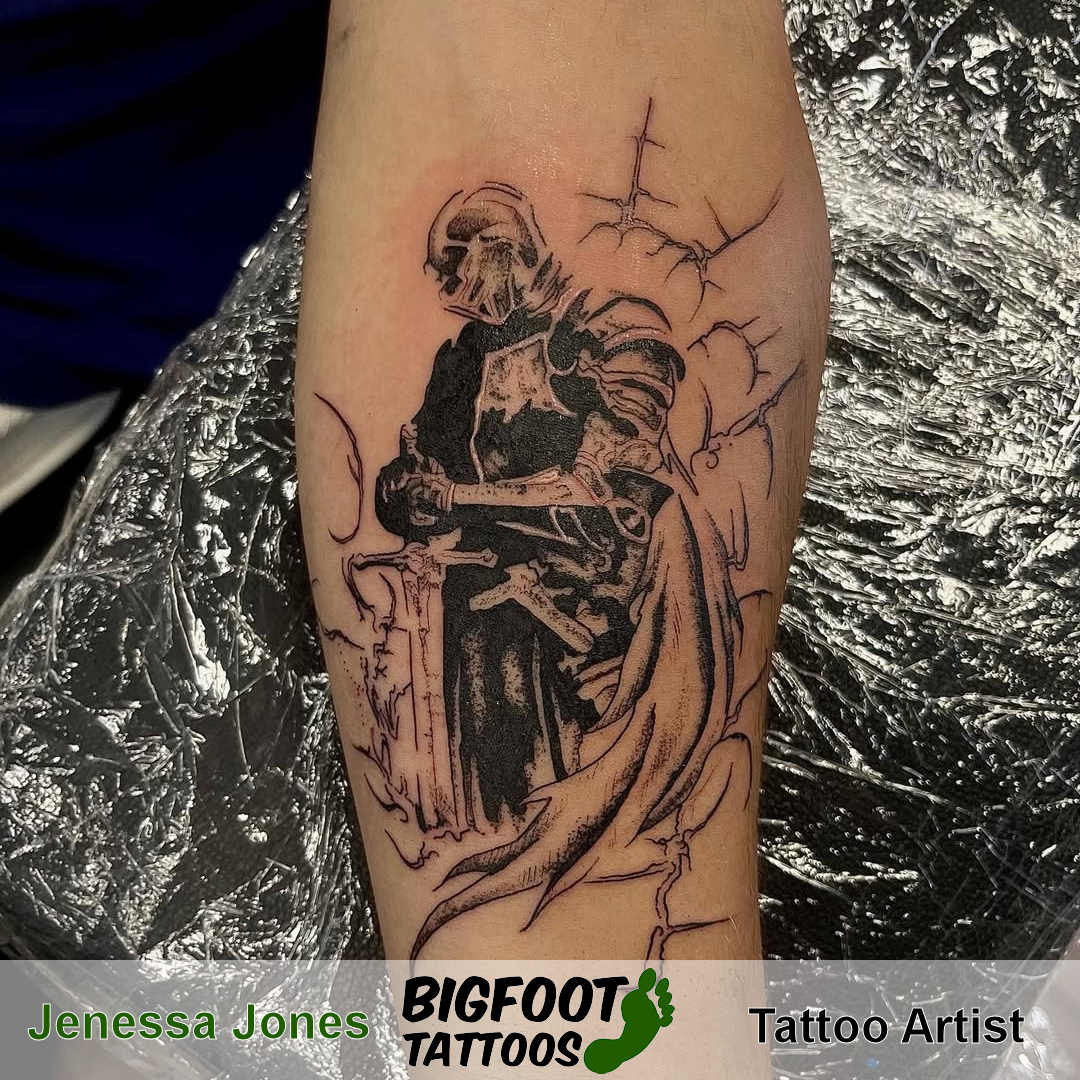 Ringwraith Tattoo — Jenessa Jones Ringwraith Tattoo — Jenessa Jones