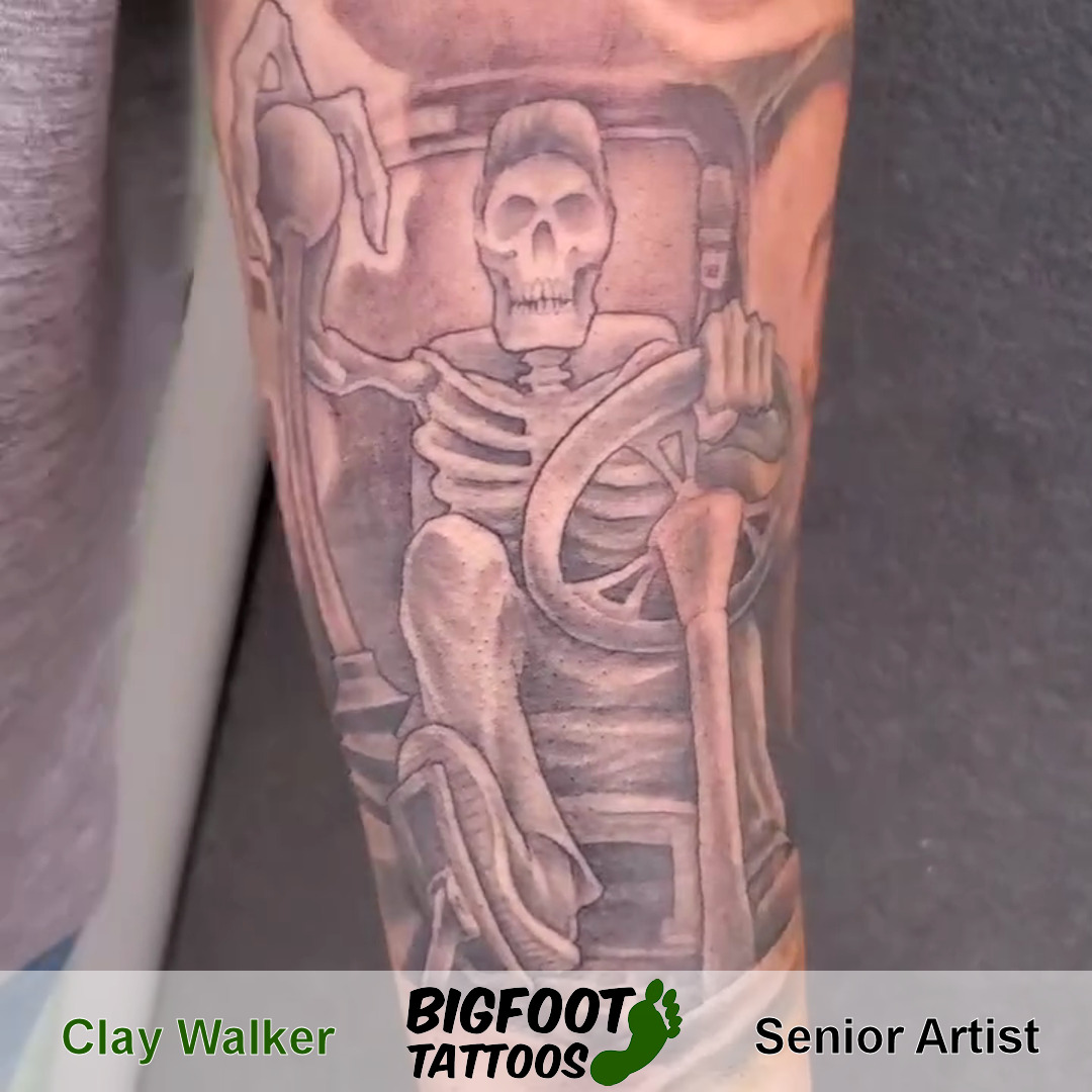 Skeletrucker Tattoo — Clay Walker Skeletrucker Tattoo — Clay Walker