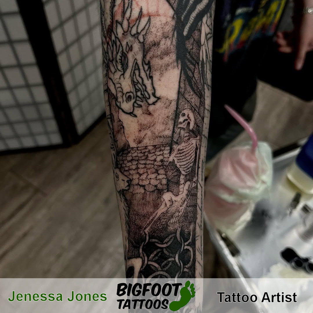 Sleeve Tattoo — Jenessa Jones