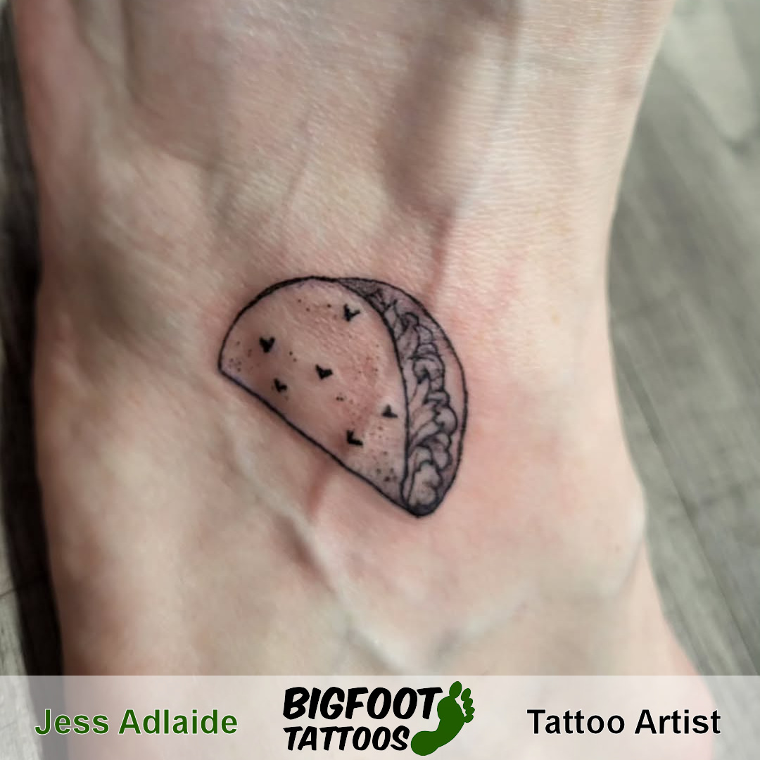 Taco Tattoo — Jess Adlaide Taco Tattoo — Jess Adlaide