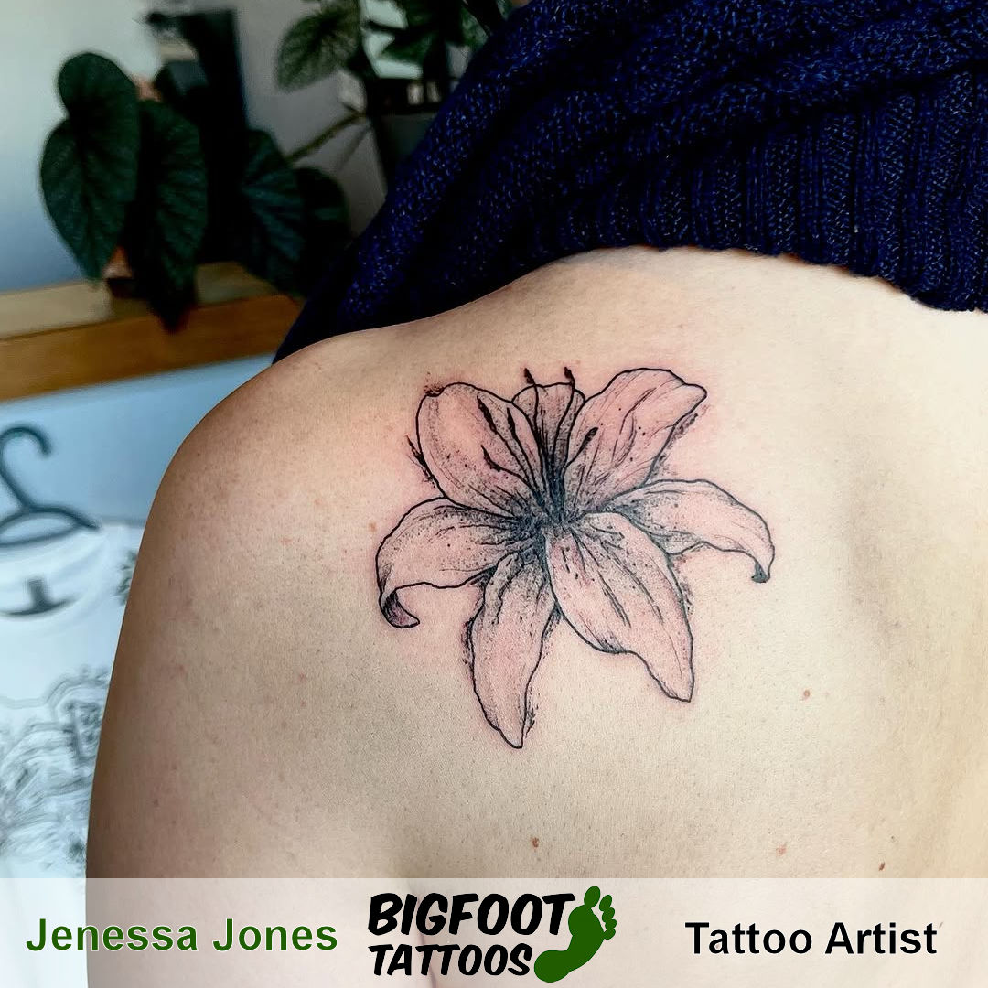 Tiger Lily Tattoo — Jenessa Jones