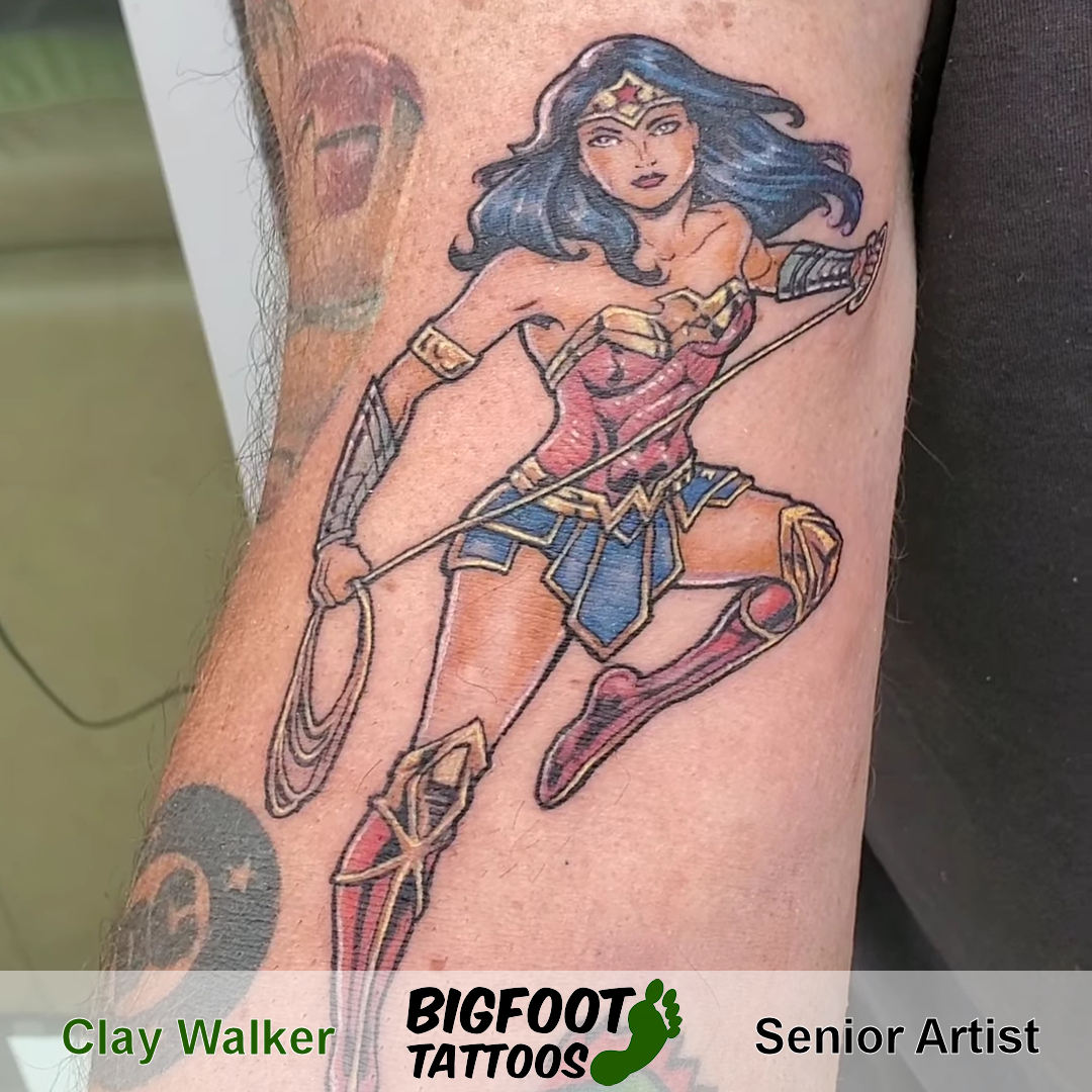 Wonder Woman Tattoo — Clay Walker Wonder Woman Tattoo — Clay Walker