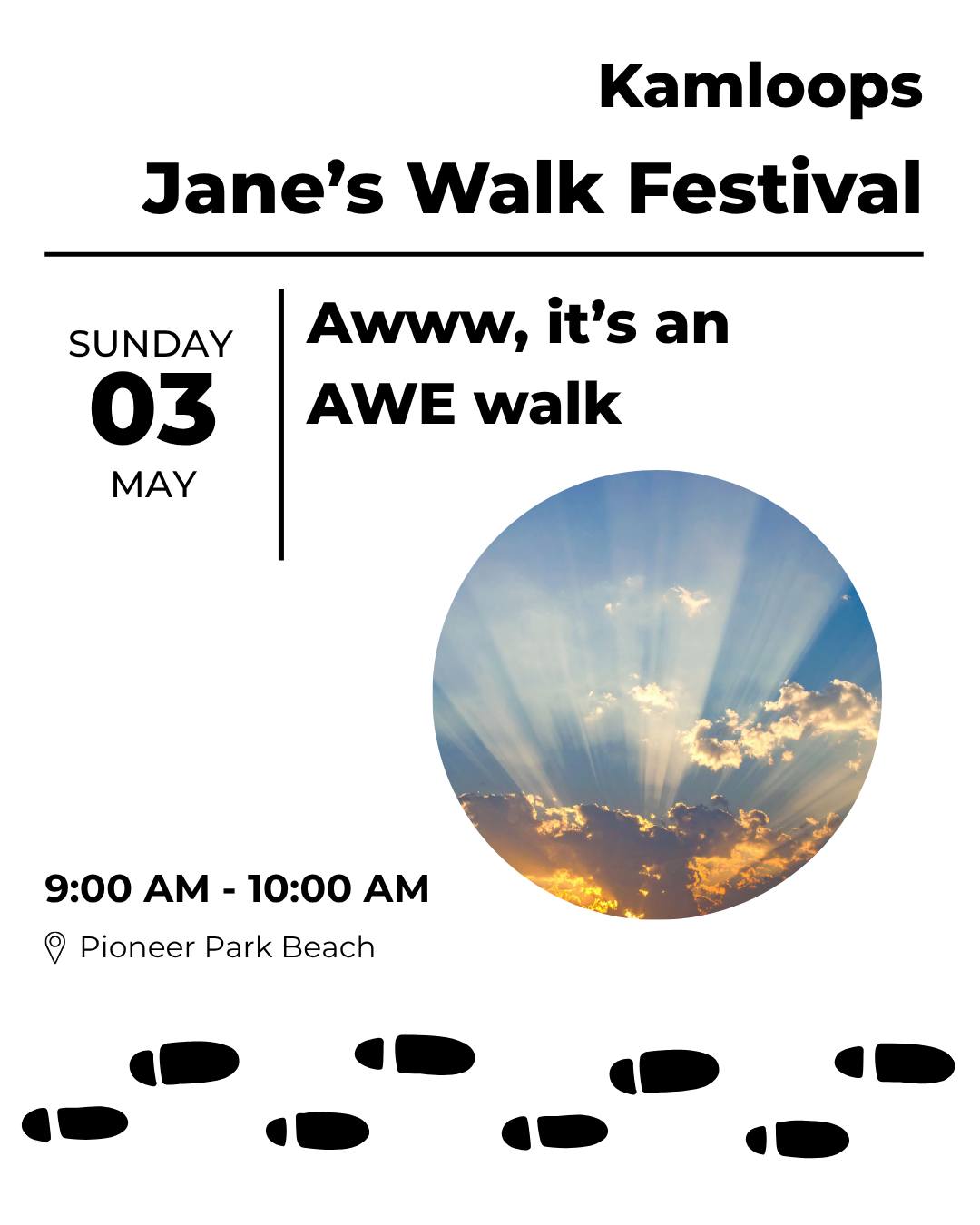 Kamloops Jane’s Walk Festival: Awww, it’s an AWE Walk — Sunday May 3