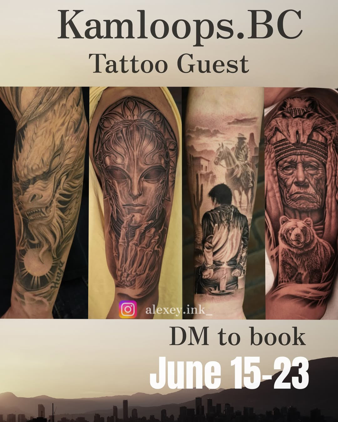 Alexey Tysiachnyi — Guest Artist Bigfoot Tattoos Alexey Tysiachnyi — Guest Artist Bigfoot Tattoos